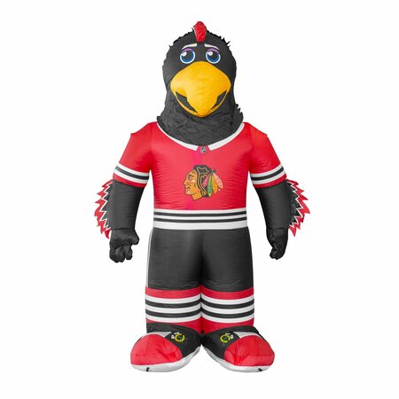 LOGO BRANDS Chicago Blackhawks Inflatable Mascot 807-100-M